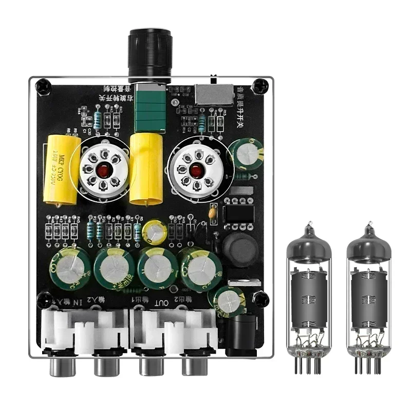 Home Cinema Idea - Yükseltilmiş 6K4 Tüp Preamplifikatör Amplifikatörler HiFi