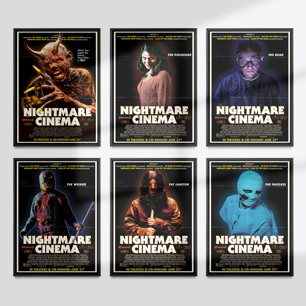 Home Cinema Films - Kabus Sinema Film Baskı sanat posterleri