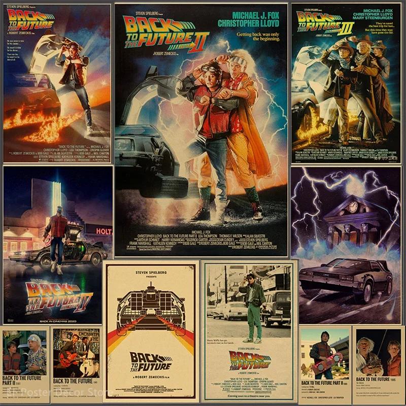 Home Cinema Films - Vintage geleceğe geri Film posteri klasik