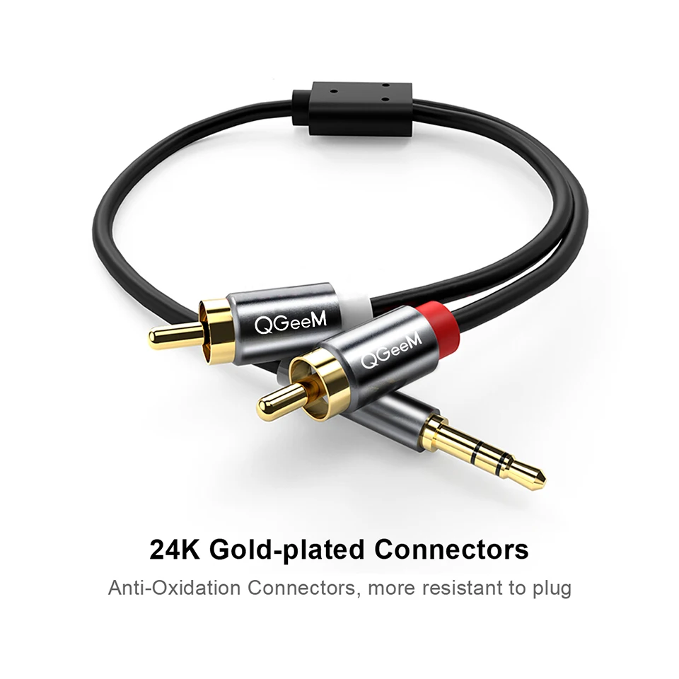 QGeeM RCA Kablosu 2RCA - 3.5mm - Home Cinema Idea incelemesi ve fiyatı