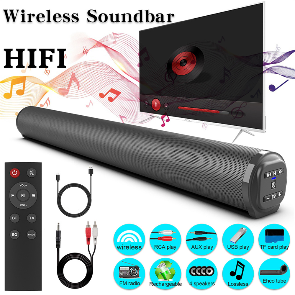 Ses Çubuğu TV Ses Sistemi Blue - Home Cinema Wireless Speakers incelemesi ve fiyatı