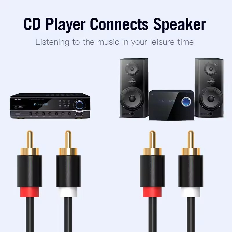 HIFI Stereo RCA Kablosu 2RCA R - Home Cinema Idea incelemesi ve fiyatı