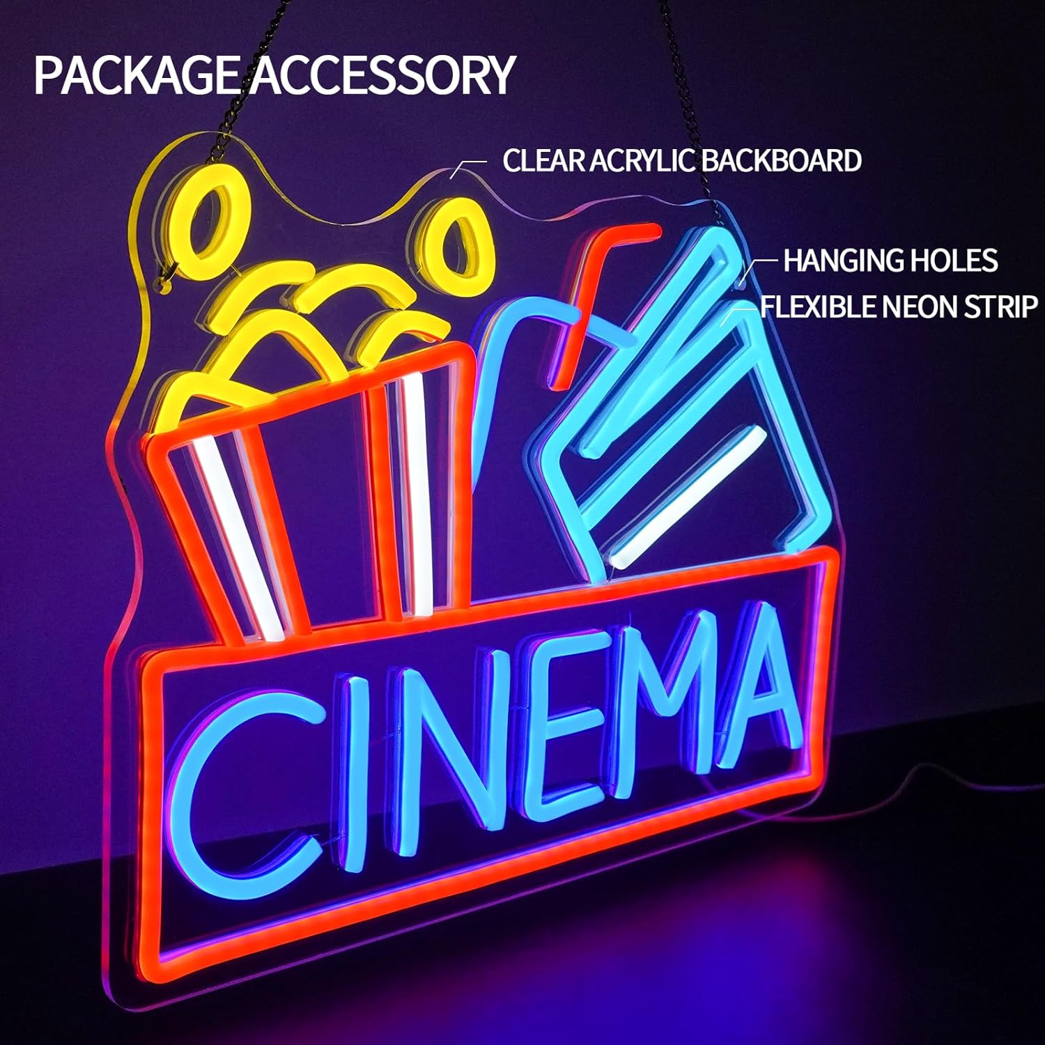 Sinema Neon Burcu USB Powered  - Home Cinema Films incelemesi ve fiyatı