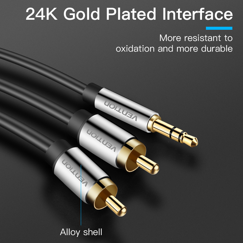 Vention RCA Kablosu 3.5 ila 2r - Home Cinema Idea incelemesi ve fiyatı