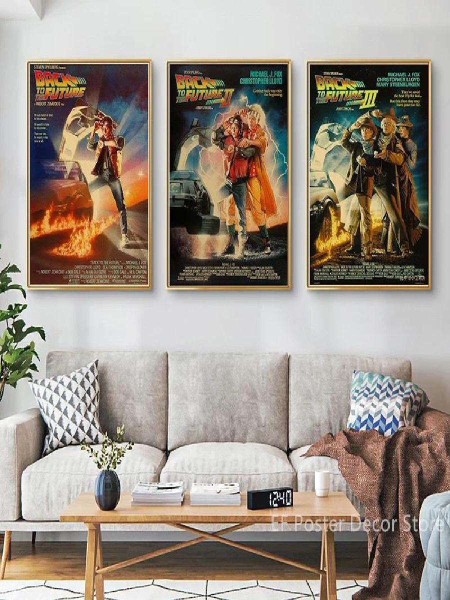 Vintage geleceğe geri Film pos - Home Cinema Films incelemesi ve fiyatı
